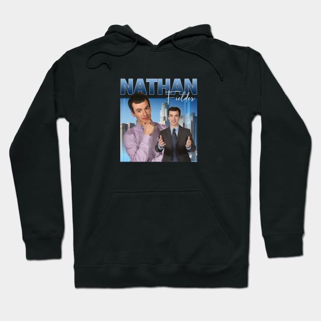 Nathan fielder vintage 90s Hoodie by The Prediksi 